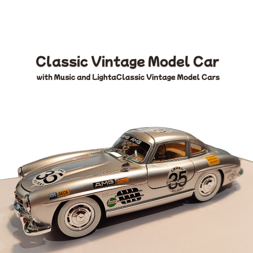 Die-Cast Sport Car Toy Silver
