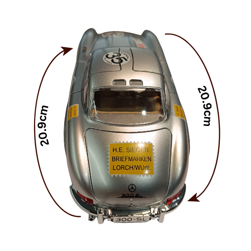 Die-Cast Sport Car Toy Silver