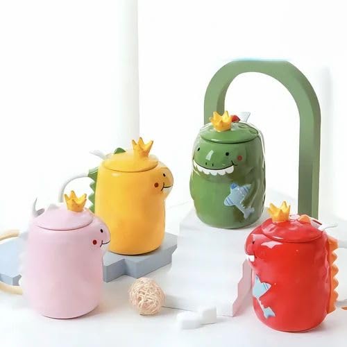 Green Dino Mug