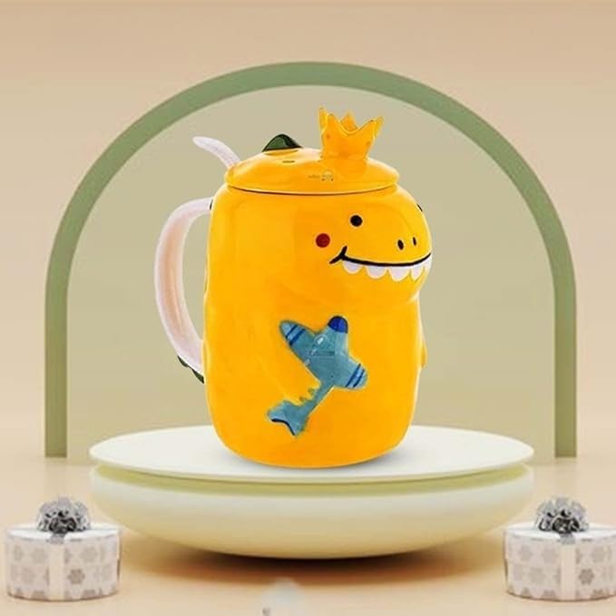 Yellow Dino Mug