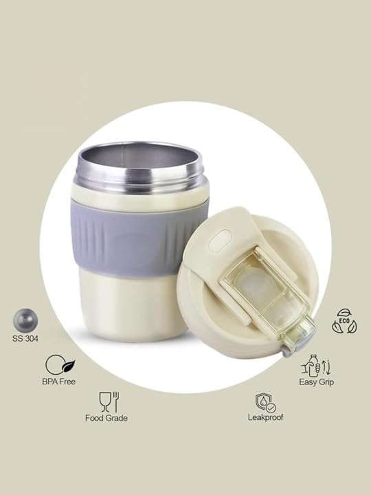Insulated Coffee Travel Cup Creamy Caramel
