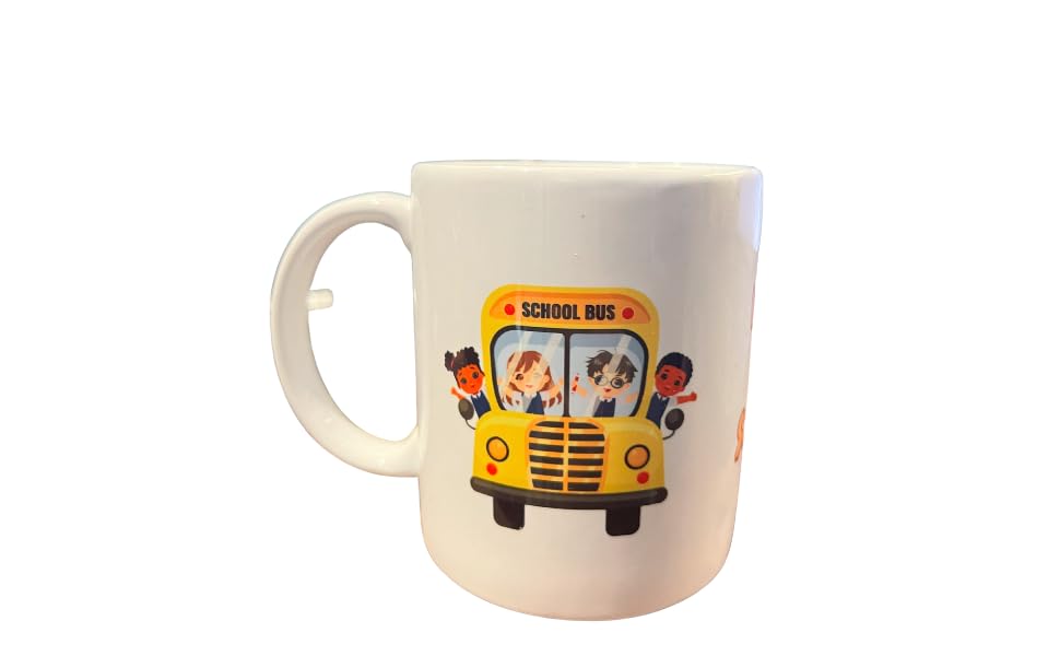 Fancy Ceramic Mug with Handle