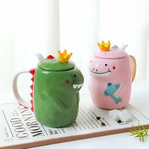 Green Dino Mug
