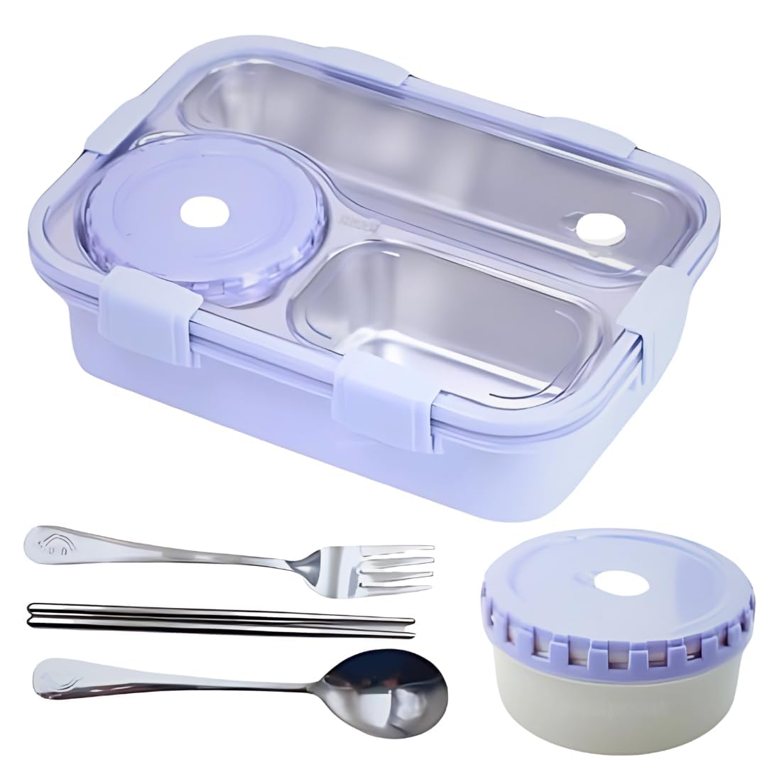 Insulated Bento Lunch Box Purple