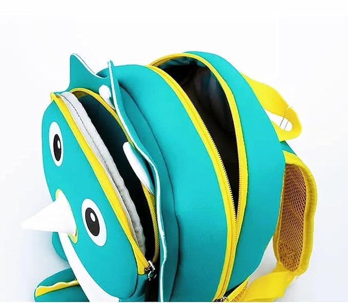 Fun Penguin Toddler Backpack Green