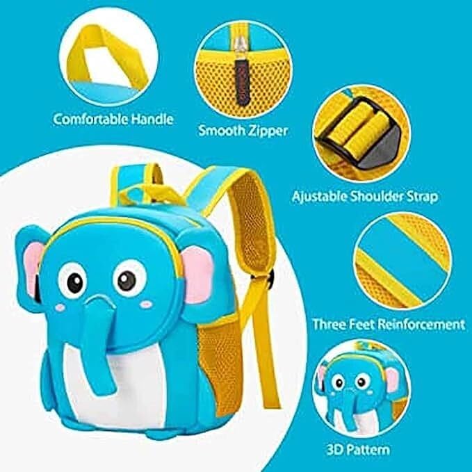 Animal Mini Backpack Blue