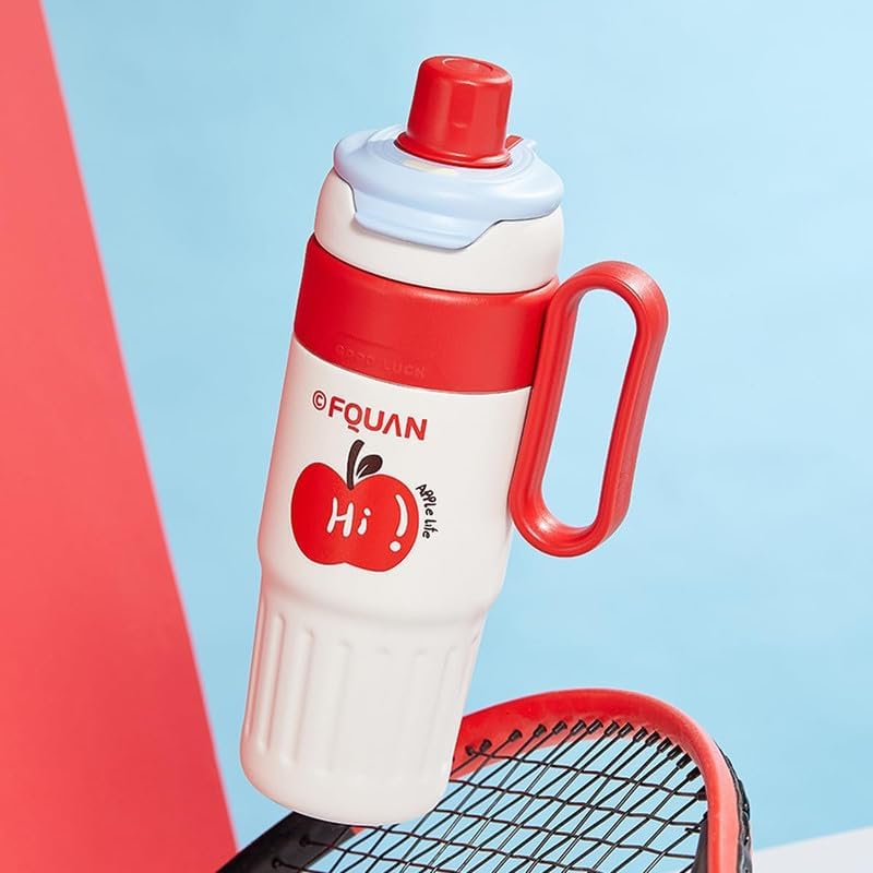 Stainless Steel Insulated Travel Mug with Straw-Multi
