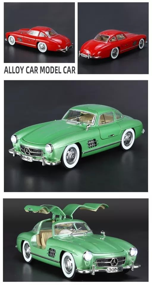 Die-Cast Sport Car Toy Green