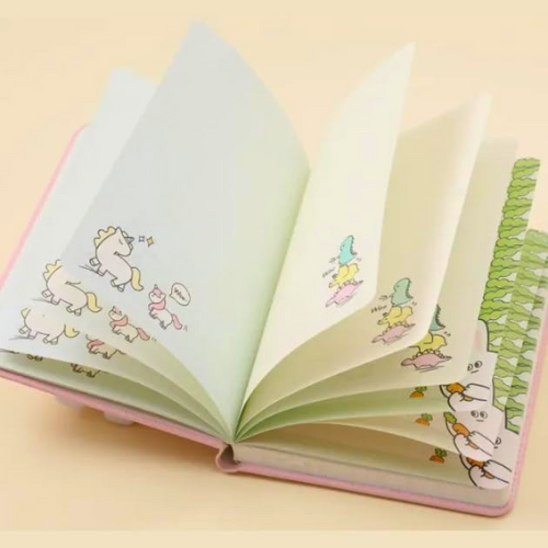 3D Squishy Unicorn Notebook