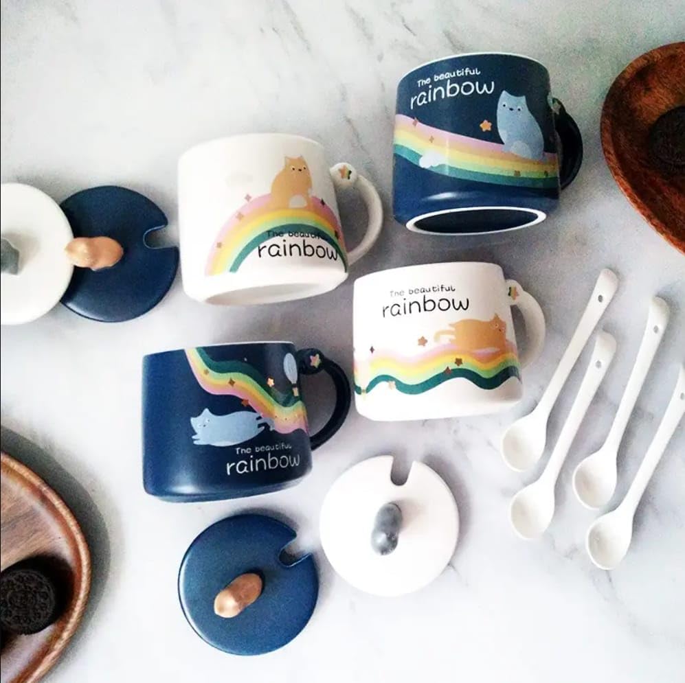 Rainbow Cat Mug