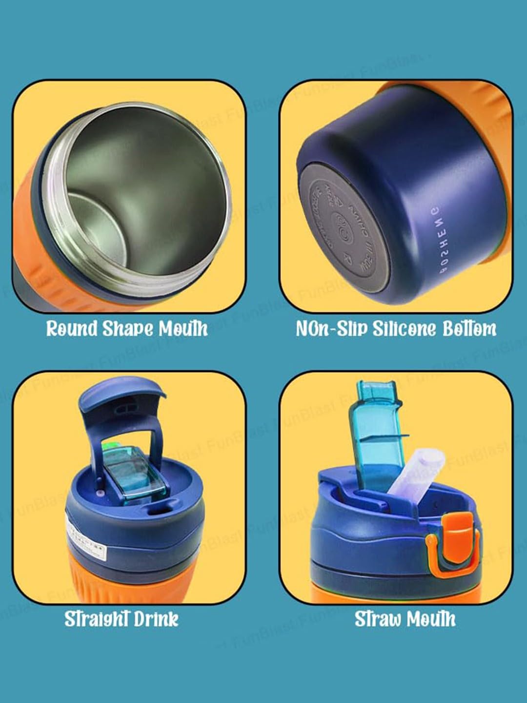 Insulated Coffee Travel Cup Royal Blue