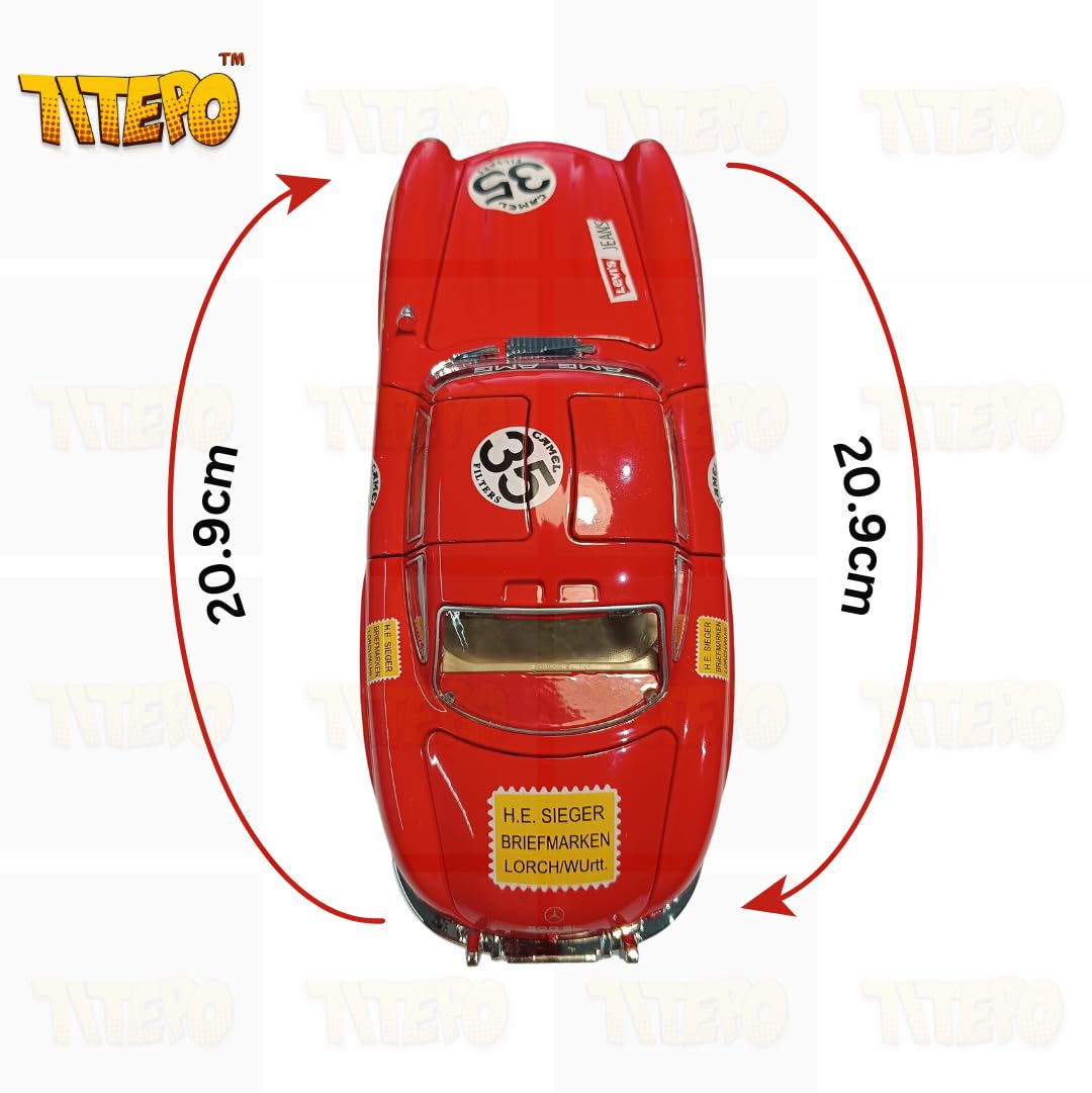 Die-Cast Sport Car Toy Red