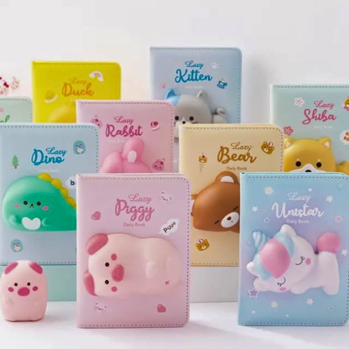 3D Squishy Unicorn Notebook