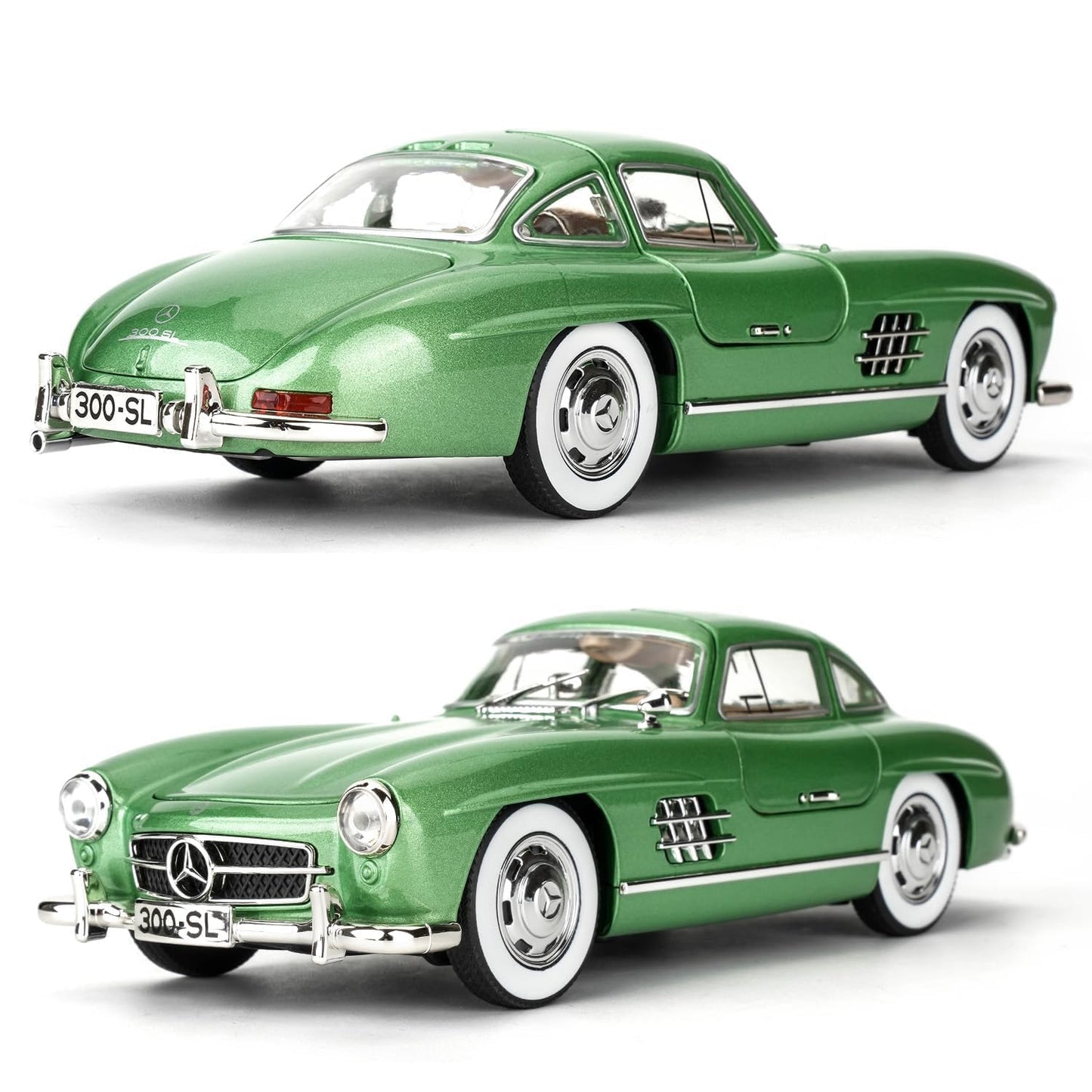 Die-Cast Sport Car Toy Green