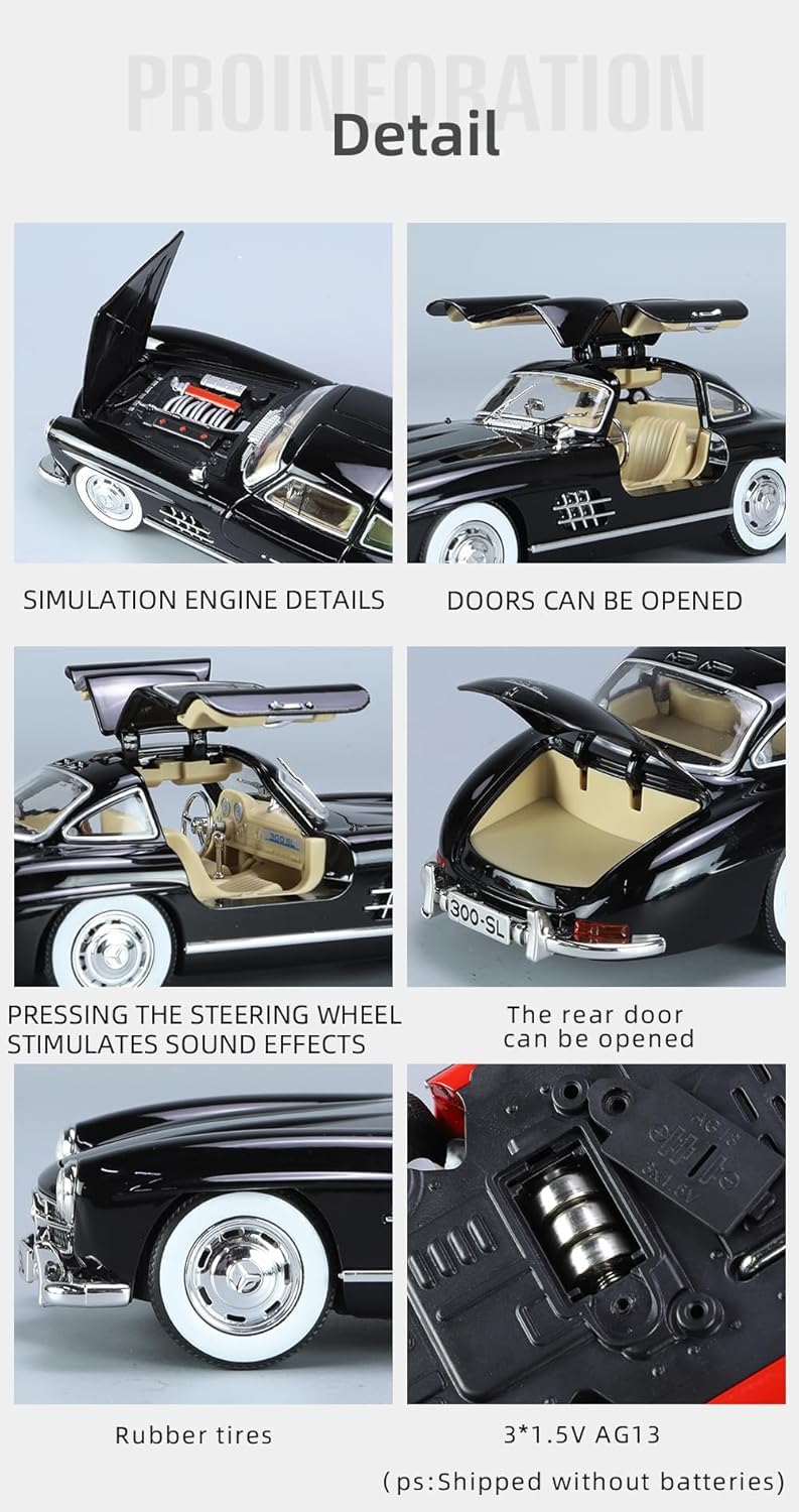 Die-Cast Sport Car Toy Black