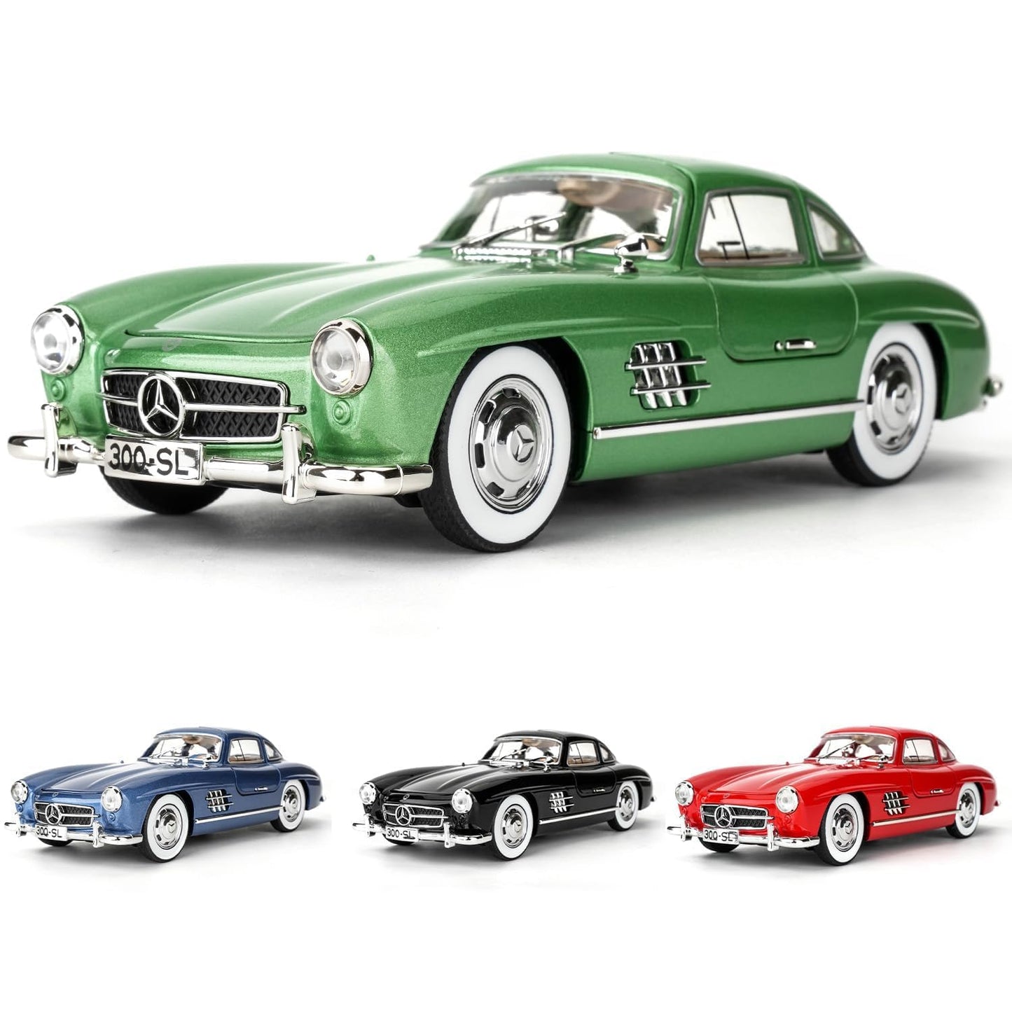 Die-Cast Sport Car Toy Green