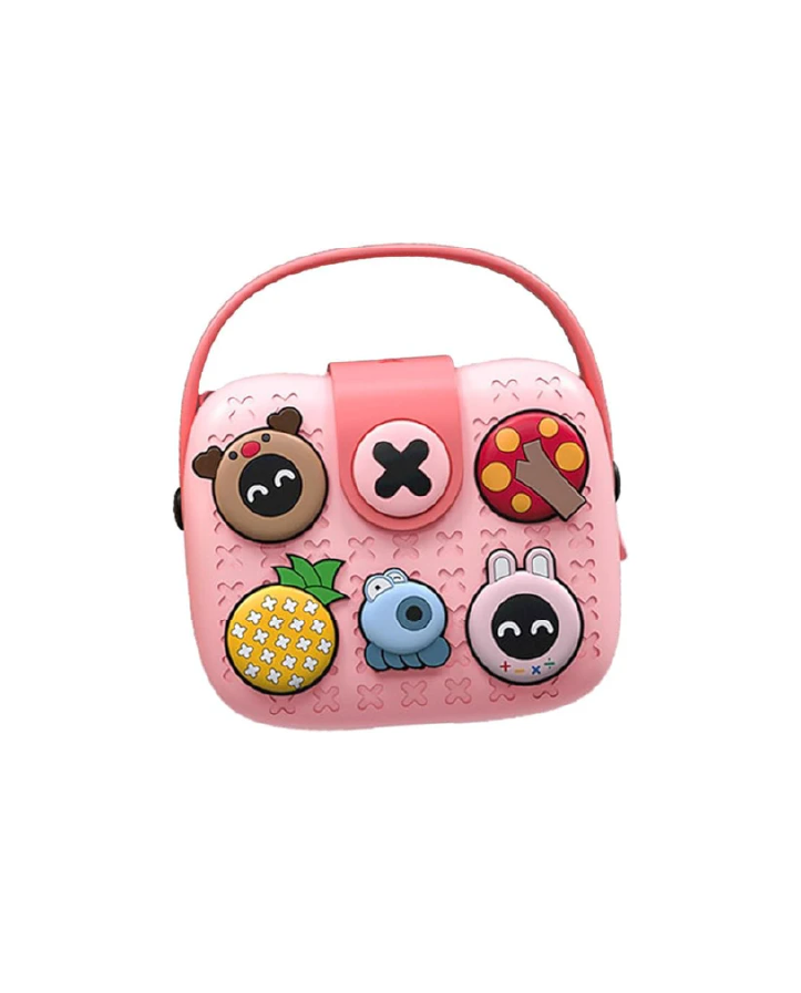 EVA Camera Crossbody Bag Pink