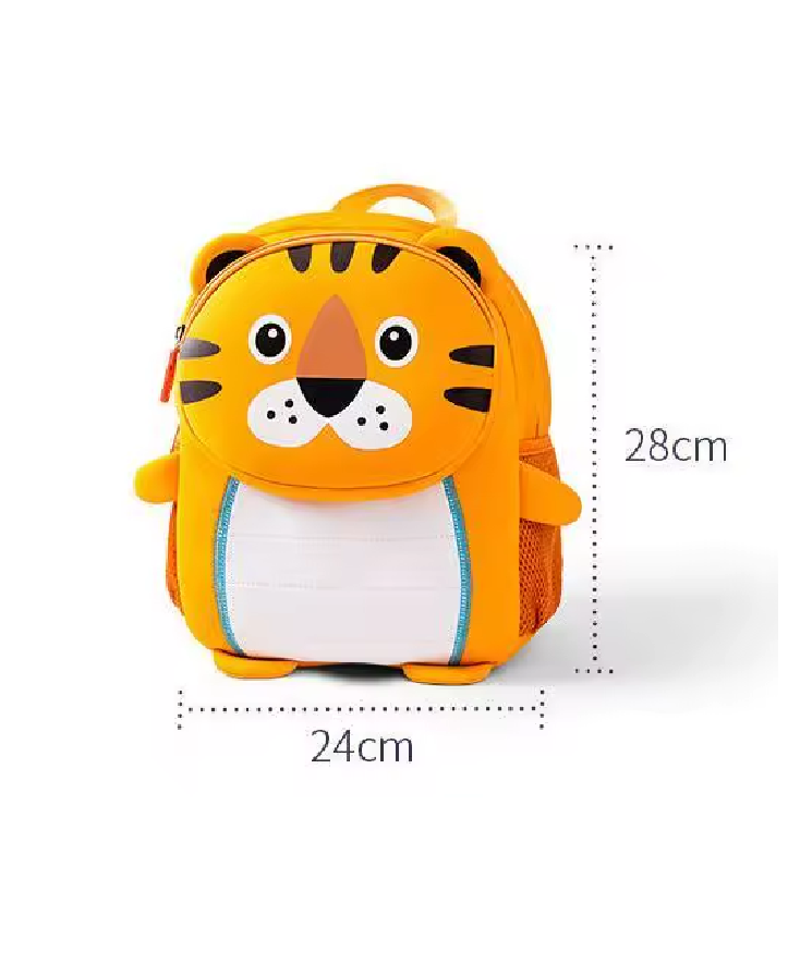Fun Tiger Toddler Backpack Orange