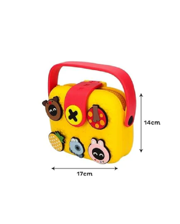 EVA Camera Crossbody Bag Yellow