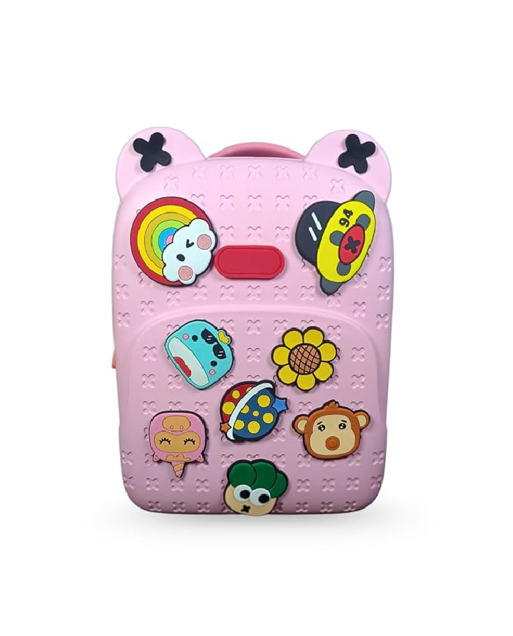 Waterproof Cartoon Kids Backpack-Pink