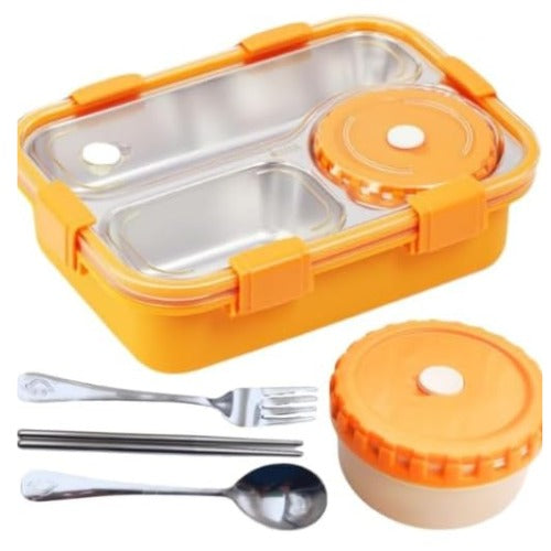 Insulated Bento Lunch Box Orange