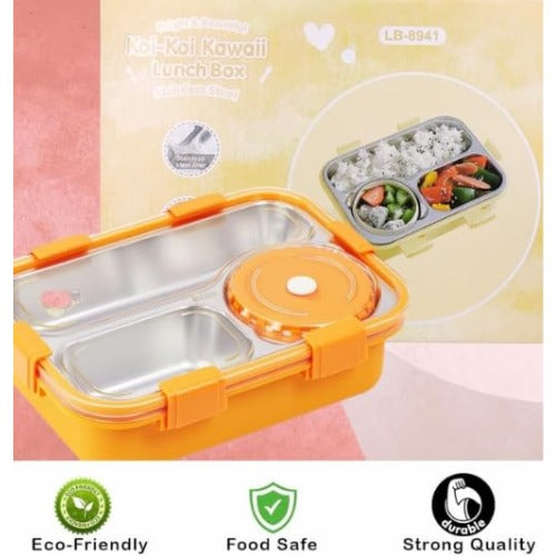 Insulated Bento Lunch Box Orange