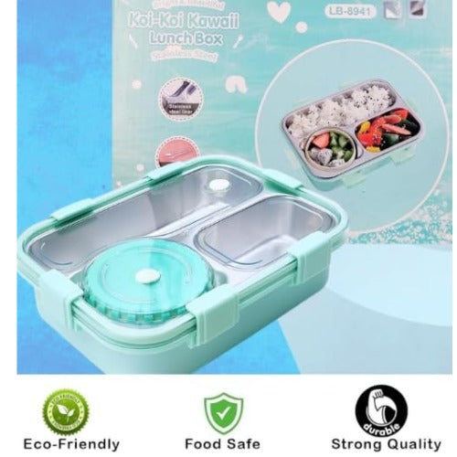 Insulated Bento Lunch Box Green