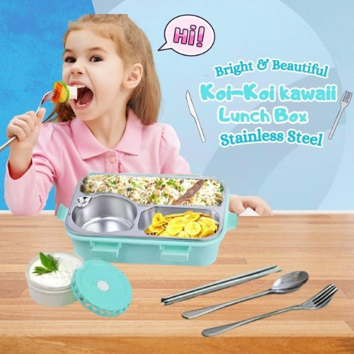 Insulated Bento Lunch Box Green