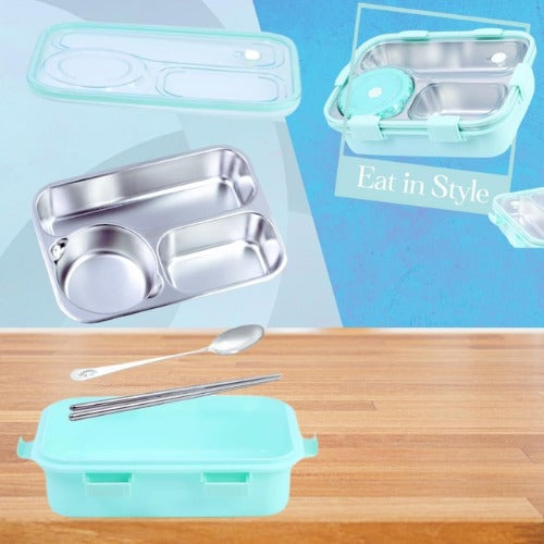 Insulated Bento Lunch Box Green