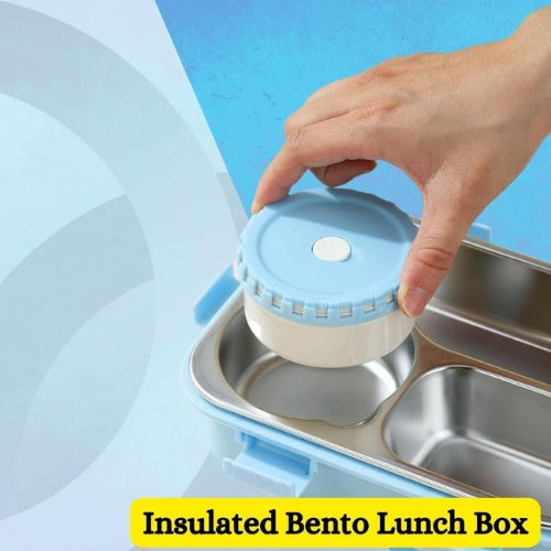 Insulated Bento Lunch Box Blue