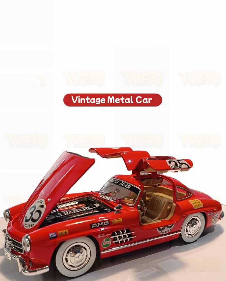 Die-Cast Sport Car Toy Red