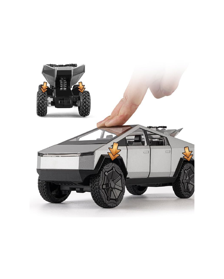 Die-Cast Tesla Cybertruck Silver