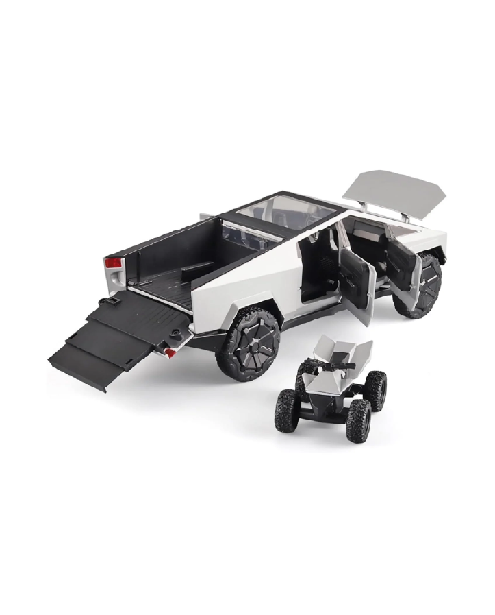 Die-Cast Tesla Cybertruck Silver