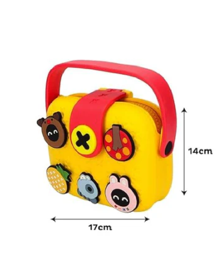 EVA Camera Crossbody Bag Yellow