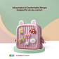 Lightweight Waterproof Mini Backpack Pink