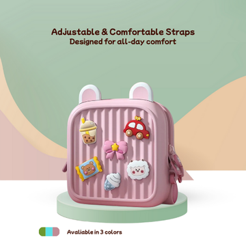Lightweight Waterproof Mini Backpack Pink