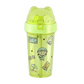 Dual-Drink Bottle with Double Straw Lime Green