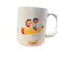 Fancy Ceramic Mug with Handle