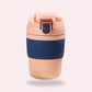 Insulated Coffee Travel Cup Peaches Pink