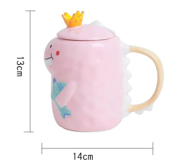 Pink Dino Mug