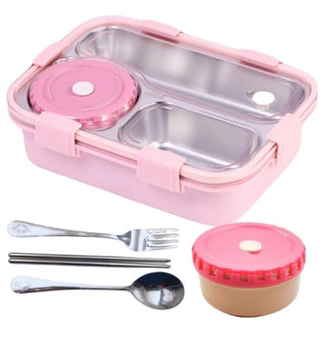 Insulated Bento Lunch Box Pink