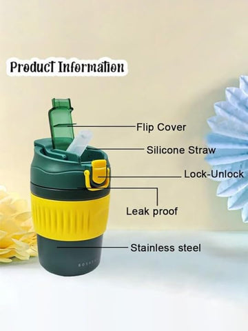 Insulated Coffee Travel Cup Emerald Green