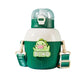 Insulated Stainless Steel Water Bottle Green Dino