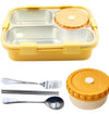 Insulated Bento Lunch Box Yellow