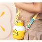 Insulated Stainless Steel Water Bottle Yellow Duck