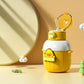 Insulated Stainless Steel Water Bottle Yellow Duck