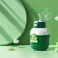 Insulated Stainless Steel Water Bottle Green Dino