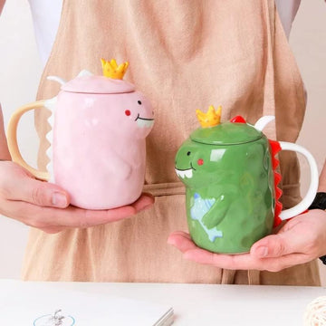 Green Dino Mug
