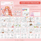 Watercolor Coloring Book Princess