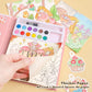 Watercolor Coloring Book Princess